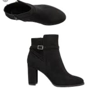 Banana Republic Factory Vegan Suede Bootie